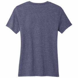 Allmade AL2303 Women's Recycled Blend V-Neck Tee - Salvaged Navy Heather