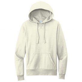 Allmade AL4000 Unisex Organic French Terry Pullover Hoodie - White Sand