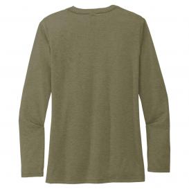 Allmade AL6008 Women\'s Tri-Blend Long Sleeve Tee - Olive You Green