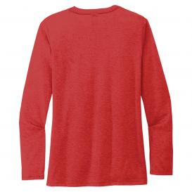 Allmade AL6008 Women's Tri-Blend Long Sleeve Tee - Rise Up Red