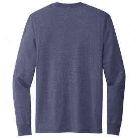 Allmade AL6204 Unisex Long Sleeve Recycled Blend Tee - Salvaged Navy Heather