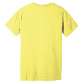 Bella + Canvas BC3001CVC Unisex Heather CVC Short Sleeve Tee - Heather Yellow