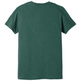 Bella + Canvas BC3001CVC Youth Heather CVC Tee - Heather Forest
