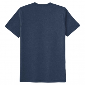 Bella + Canvas 3301 Unisex Sueded Tee - Heather Navy