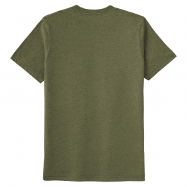 Bella + Canvas 3301 Unisex Sueded Tee - Heather Olive