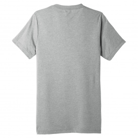 Bella + Canvas BC3415 Unisex Triblend Short Sleeve V-Neck Tee - Athletic Grey Triblend