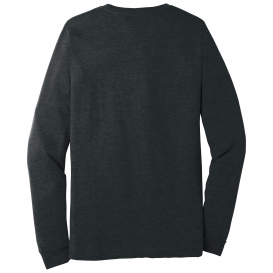Bella + Canvas BC3501CVC Unisex Heather CVC Long Sleeve Tee - Dark Grey Heather