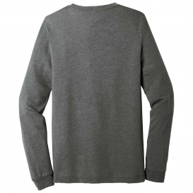 Bella + Canvas BC3513 Unisex Triblend Long Sleeve Tee - Grey Triblend
