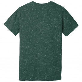 Bella + Canvas BC3655 Unisex Textured Jersey V-Neck Tee - Forest Marble