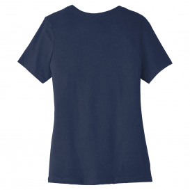 Bella + Canvas BC6400 Women\'s Relaxed Jersey Short Sleeve Tee - Navy