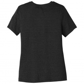 Bella + Canvas BC6400CVC Women\'s Relaxed CVC Tee - Black Heather
