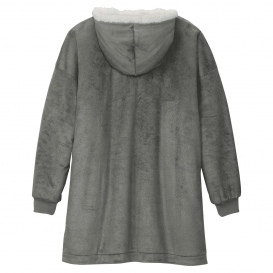 Port Authority BP41 Mountain Lodge Wearable Blanket - Hearth Grey