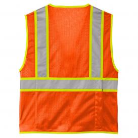 CornerStone CSV105 ANSI 107 Class 2 Surveyor Zippered Two-Tone Vest ...