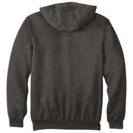 Carhartt K122 Midweight Hooded Zip-Front Sweatshirt - Carbon Heather