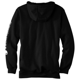 Carhartt K288 Middleweight Hooded Logo Sweatshirt - Black