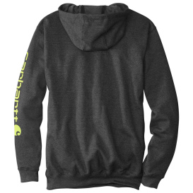 Carhartt K288 Middleweight Hooded Logo Sweatshirt - Carbon Heather