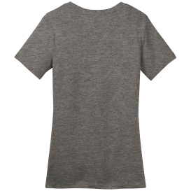 District DM104L Women\'s Perfect Weight Tee - Heathered Charcoal
