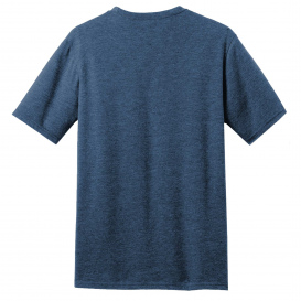 District DM108 Perfect Blend Tee - Deep Royal Fleck