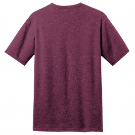 District DM108 Perfect Blend Tee - Raspberry Fleck