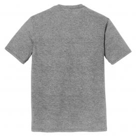 District DM130DTG Perfect Tri DTG Tee - Grey Frost
