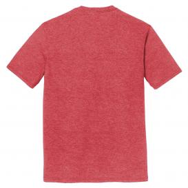 District DM130DTG Perfect Tri DTG Tee - Red Frost