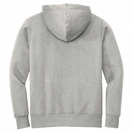 District DT1101 Perfect Weight Fleece Hoodie - Heathered Steel