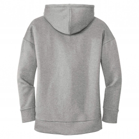 District DT1104 Women\'s Perfect Weight Fleece Drop - Heathered Steel