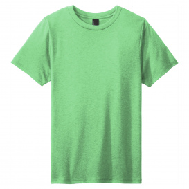 District DT130Y Youth Perfect Tri Tee - Green Frost