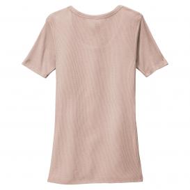 District DT6020 Women\'s V.I.T. Rib Scoop Neck Tee - Smokey Iris