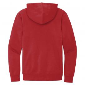 District DT6100 V.I.T. Fleece Pullover Hoodie - Classic Red