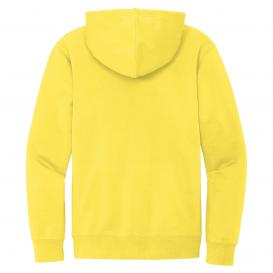 District DT6100 V.I.T. Fleece Pullover Hoodie - Light Yellow