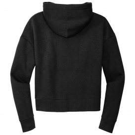 District DT6101 Womens V.I.T. Fleece Hoodie - Black
