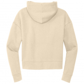 District DT6101 Womens V.I.T. Fleece Hoodie - Gardenia