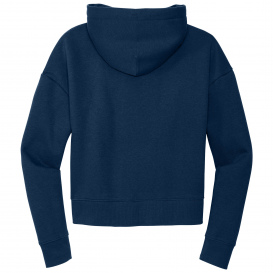 District DT6101 Womens V.I.T. Fleece Hoodie - New Navy