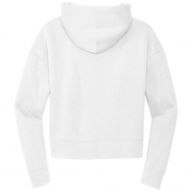 District DT6101 Womens V.I.T. Fleece Hoodie - White