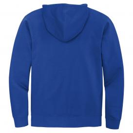 District DT6102 V.I.T. Fleece Full-Zip Hoodie - Deep Royal