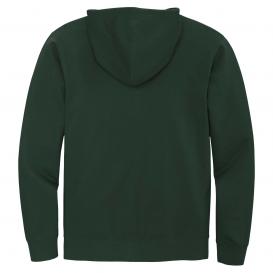 District DT6102 V.I.T. Fleece Full-Zip Hoodie - Forest Green