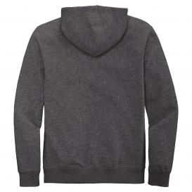 District DT6102 V.I.T. Fleece Full-Zip Hoodie - Heathered Charcoal