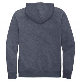 District DT6102 V.I.T. Fleece Full-Zip Hoodie - Heathered Navy