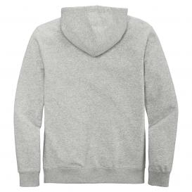 District DT6102 V.I.T. Fleece Full-Zip Hoodie - Light Heather Grey