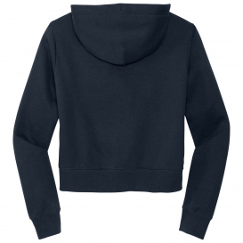 District DT6103 Womens V.I.T. Fleece Full-Zip Hoodie - New Navy