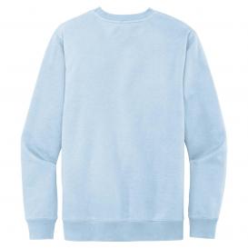 District DT6104 V.I.T. Fleece Crew Neck Sweatshirt - Ice Blue