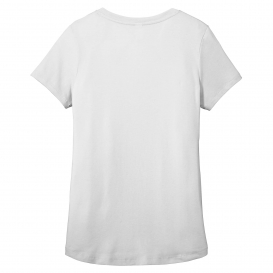 District DT7501 Women\'s Flex Scoop Neck Tee - White