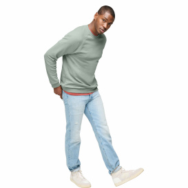 District DT7804 - Cloud Fleece Crew - Slate Green