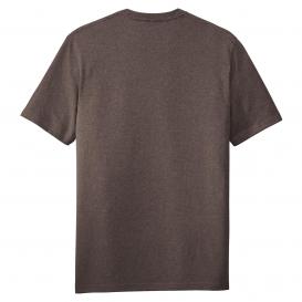 District DT8000 Re-Tee - Deep Brown Heather