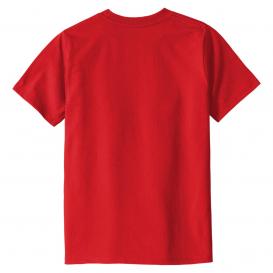District DT8000Y Youth Re-Tee - Ruby Red