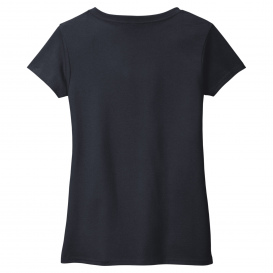 District DT8001 Women's Re-Tee V-Neck - True Navy
