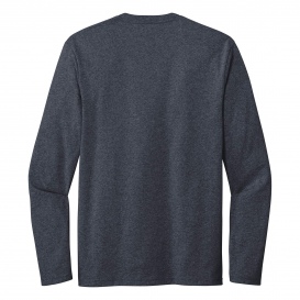 District DT8003 Re-Tee Long Sleeve - Heathered Navy
