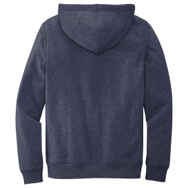 District DT8100 Re-Fleece Pullover Hoodie - Heathered Navy