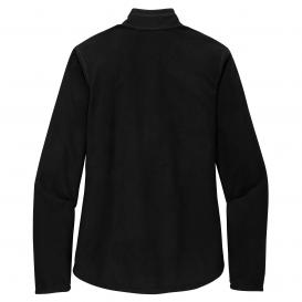 Eddie Bauer EB227 Ladies 1/2-Zip Microfleece Jacket - Black